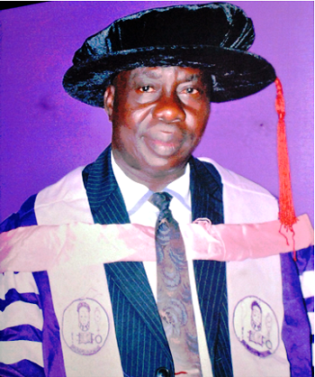 Prof. F. F. O. Orumwense (2014)