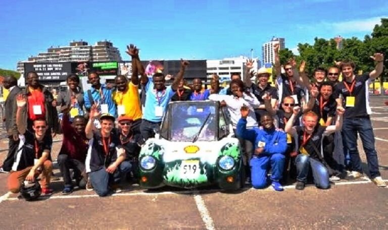 Team UNIBEN wins international award car