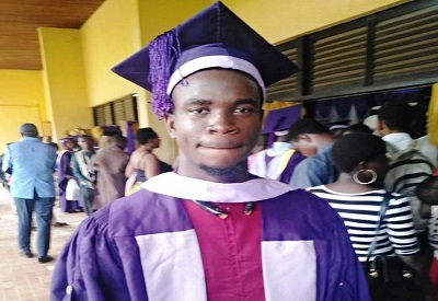 The civil engineering graduate who bagged First Class honour